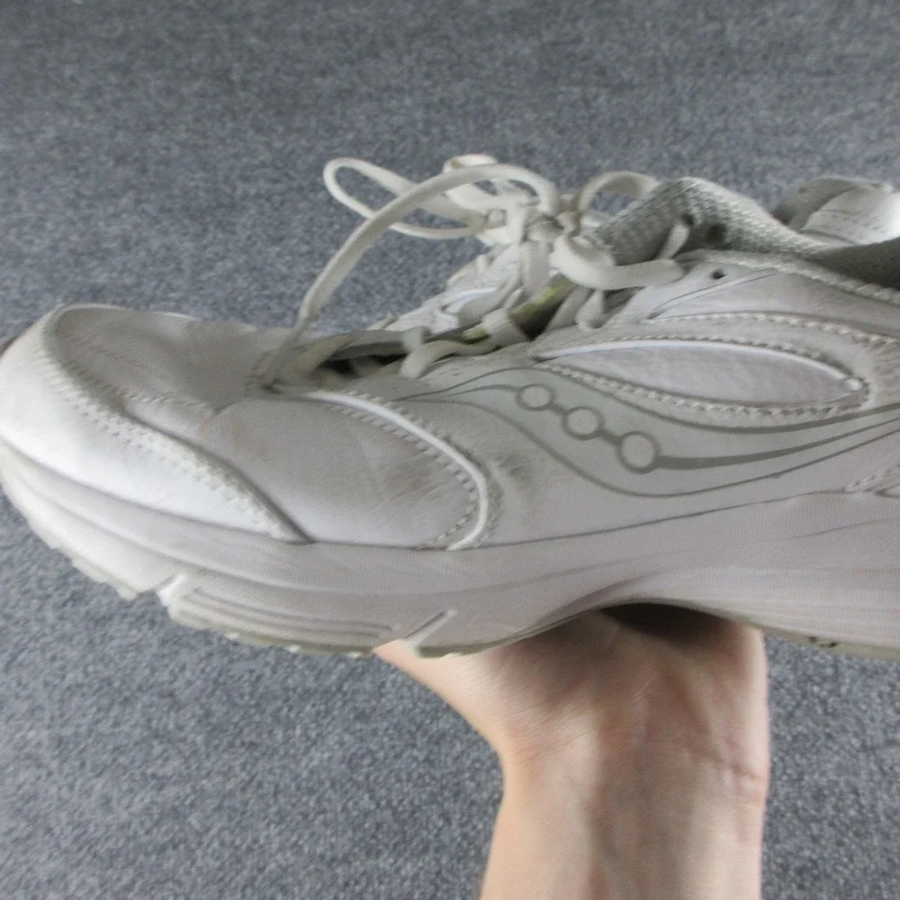 Saucony Integrity Walker 3 Shoes Womens Size 10 White Leather Athletic S50204-1
